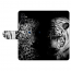 Flipcase Handy Tasche Bilddruck Tiger mit Leopard  für Samsung Galaxy S24 (5G) 
