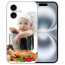 Schutzhülle Silikon TPU Cover für iPhone 16 mit eigenem Fotodruck