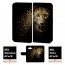 Huawei Y3 2018 Schutzhülle Handy Tasche Hülle mit Leopard + Foto Text Druck