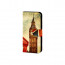 Huawei Y6 2018 Handy Hülle Tasche mit Big Ben-London + Bild + Logo Text Druck