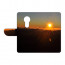 Motorola Maoto E5 Plus Schutzhülle Handy Tasche mit Sonnenaufgang + Foto Druck