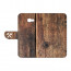 Samsung Galaxy A7 (2017) Personalisierte Handy Tasche Hülle mit Holz + Foto Druck