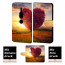 Sony XZ2 Premium Schutzhülle Handy Tasche mit Herzbaum + Bild Text Druck