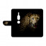 Sony XZ2 Premium Schutzhülle Handy Tasche mit Leopard + Foto Druck Etui