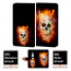 Sony XZ2 Premium Handy Hülle Tasche mit Totenschädel - Feuer + Foto Druck