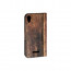 Wiko Lenny 4 Schutzhülle Handy Tasche Hülle Etui mit Holz + Foto + Text + Druck