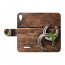 Wiko Lenny 4 Personalisierte Handy Hülle mit Holz - Hufeisen + Foto + Text Druck