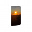 Wiko Lenny 4 Schutzhülle Handy Tasche mit Sonnenaufgang + Foto Druck