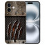 TPU Handy Hülle Schale Silikon Cover Fotodruck Monster-Kralle für iPhone 16 Etui