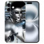 TPU Etui Personalisierte Handy Schale für iPhone16 Plus Robot Girl Bilddruck Hülle