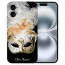 Individuelle Handy Schale TPU für iPhone 16 Bilddruck Venedig Maske Cover Case