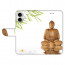 Handytasche Schutzhülle Schale Bilddruck Frieden Buddha für iPhone 16 Etui
