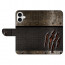 Smartphone Backcover Tasche mit Fotodruck Monster-Kralle für iPhone 16 Plus 