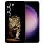 Silikon Cover Case für Samsung Galaxy A56 (5G) Handyhülle Fotodruck Leopard bei der Jagd 