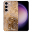 TPU Schale Fotohülle Case Bilddruck Marmor Braun für Samsung Galaxy S24 (5G) Fotohülle Case