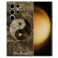 Personalisierte Schale Cover Case für Samsung Galaxy S24 Ultra Yin Yang Bilddruck Etui Cover 