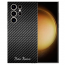 TPU Schutzhülle Schale Cover für Samsung Galaxy S24 Ultra Carbon Optik Bilddruck Cover 