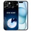 Silikon TPU Cover Schutzhülle Handyhülle Fotodruck Fledermausmond für iPhone 15