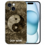 Personalisierte Schutzhülle Back Case Fotodruck Yin Yang für iPhone 15 Etui