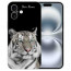 TPU Personalisierte Handy Hülle Cover Case Tiger Fotodruck für iPhone16 Plus