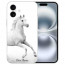 Schutzhülle TPU Flipcase Handy Schale für iPhone 16 Cover Case Pferd Bilddruck Back