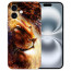 Silikon Handy Schule TPU Löwenkopf Porträt Bilddruck Cover Case für iPhone16 Plus