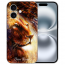 Silikon Handy Schule TPU Löwenkopf Porträt Bilddruck Cover Case für iPhone16 Plus